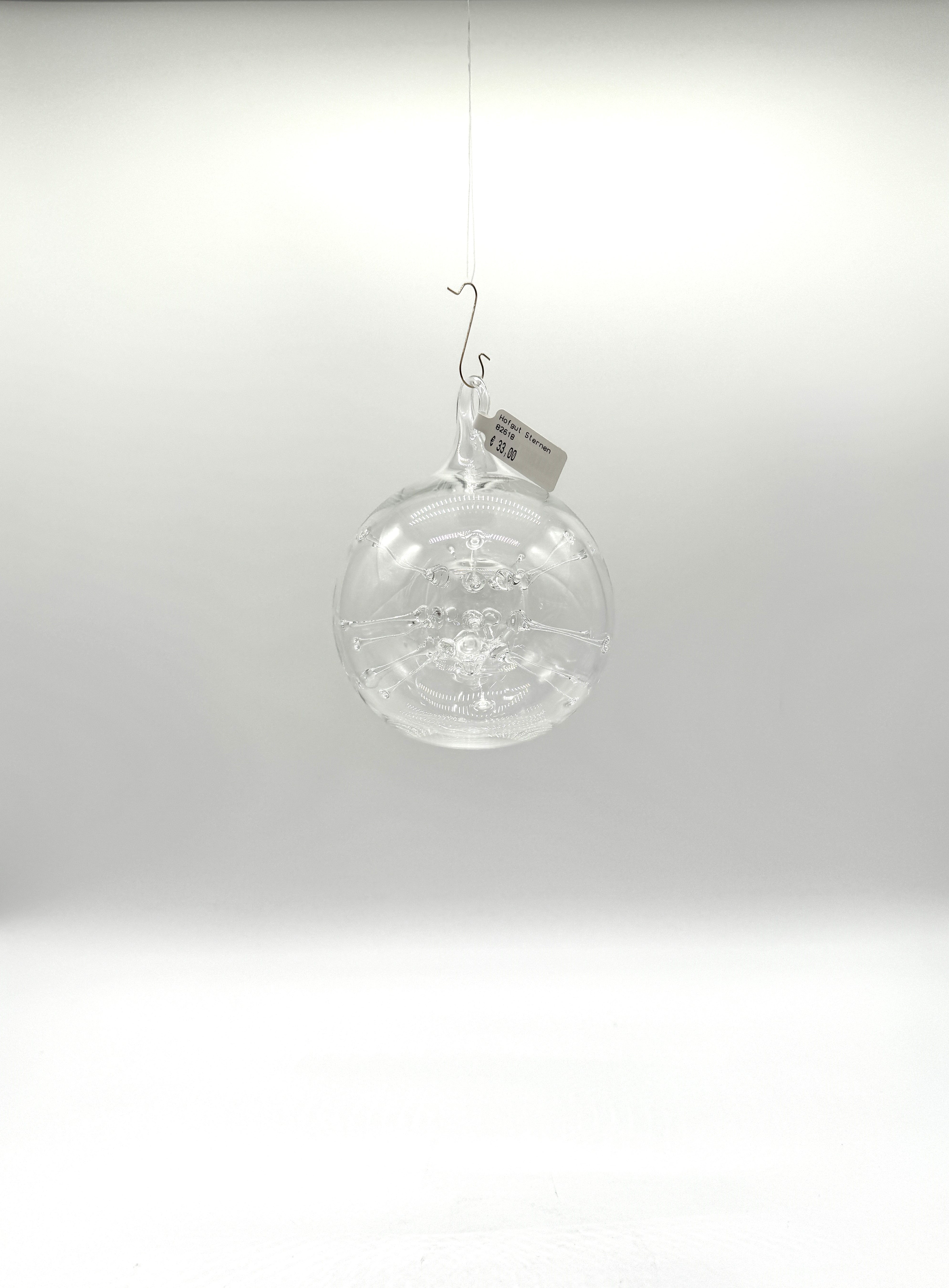 STERNEN GLAS | Web Sphere | 8cm White