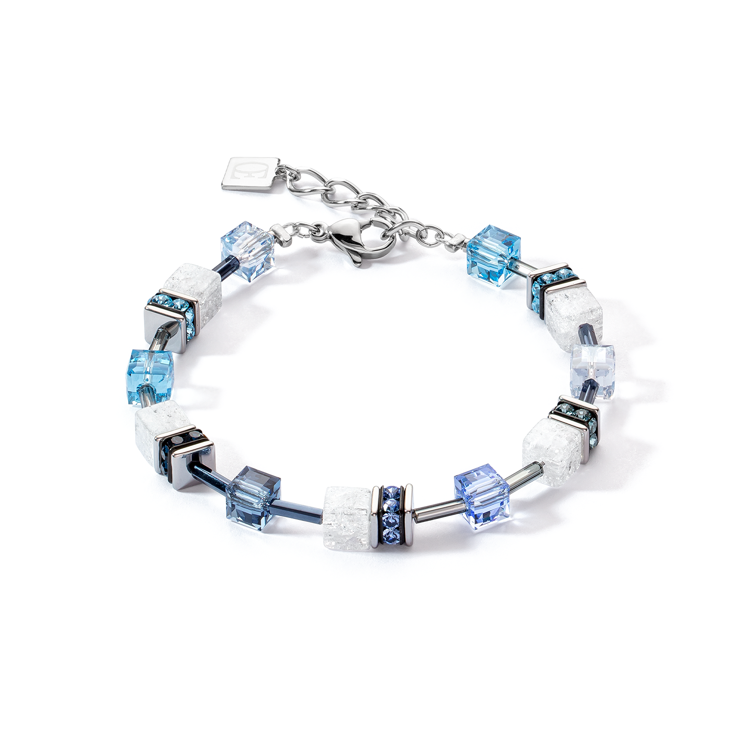 CDL | GeoCUBE® Iconic Nature Bracelet | Blue-white