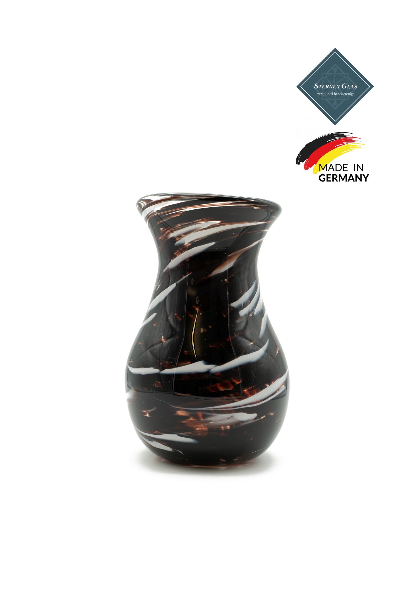 STERNEN GLAS | Rustic Vase | Brown