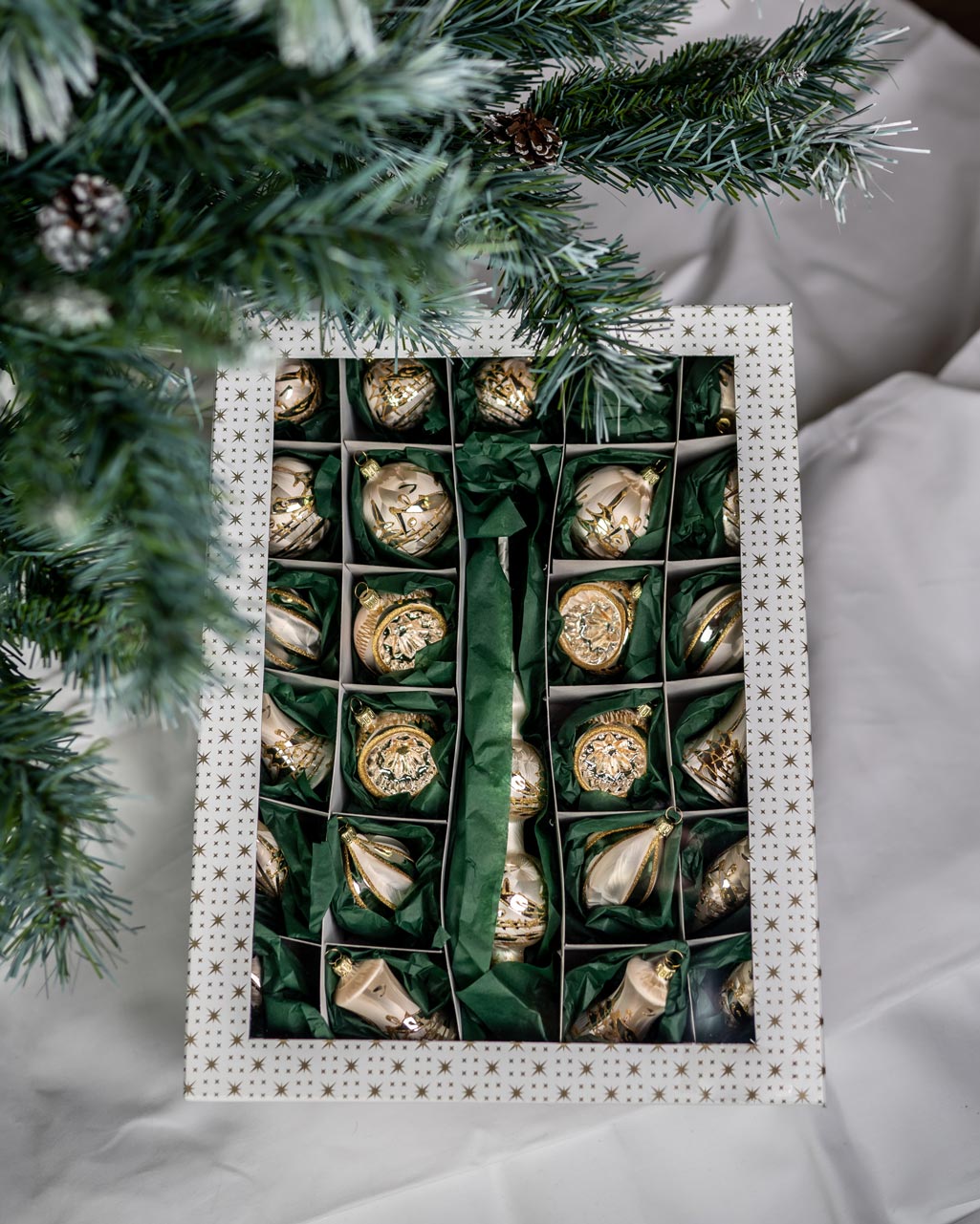 Christmas Ornament Set | Gold