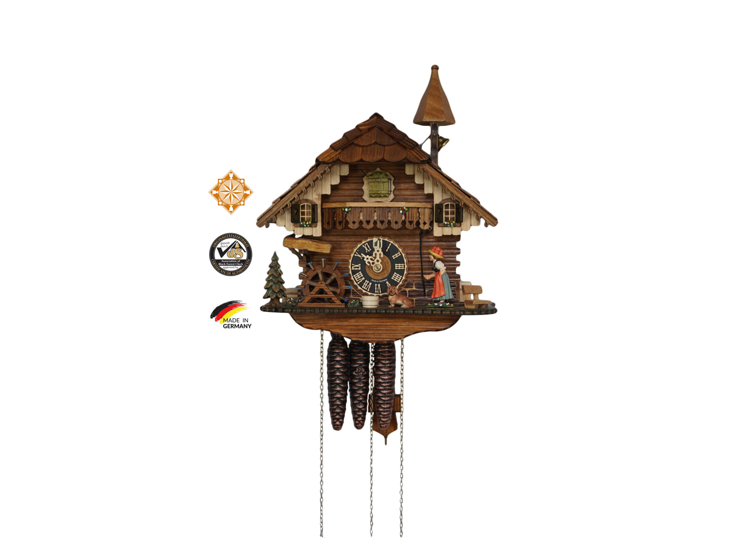 Cuckoo Clock | Bell Ringer S | 1 Day Movement | Music